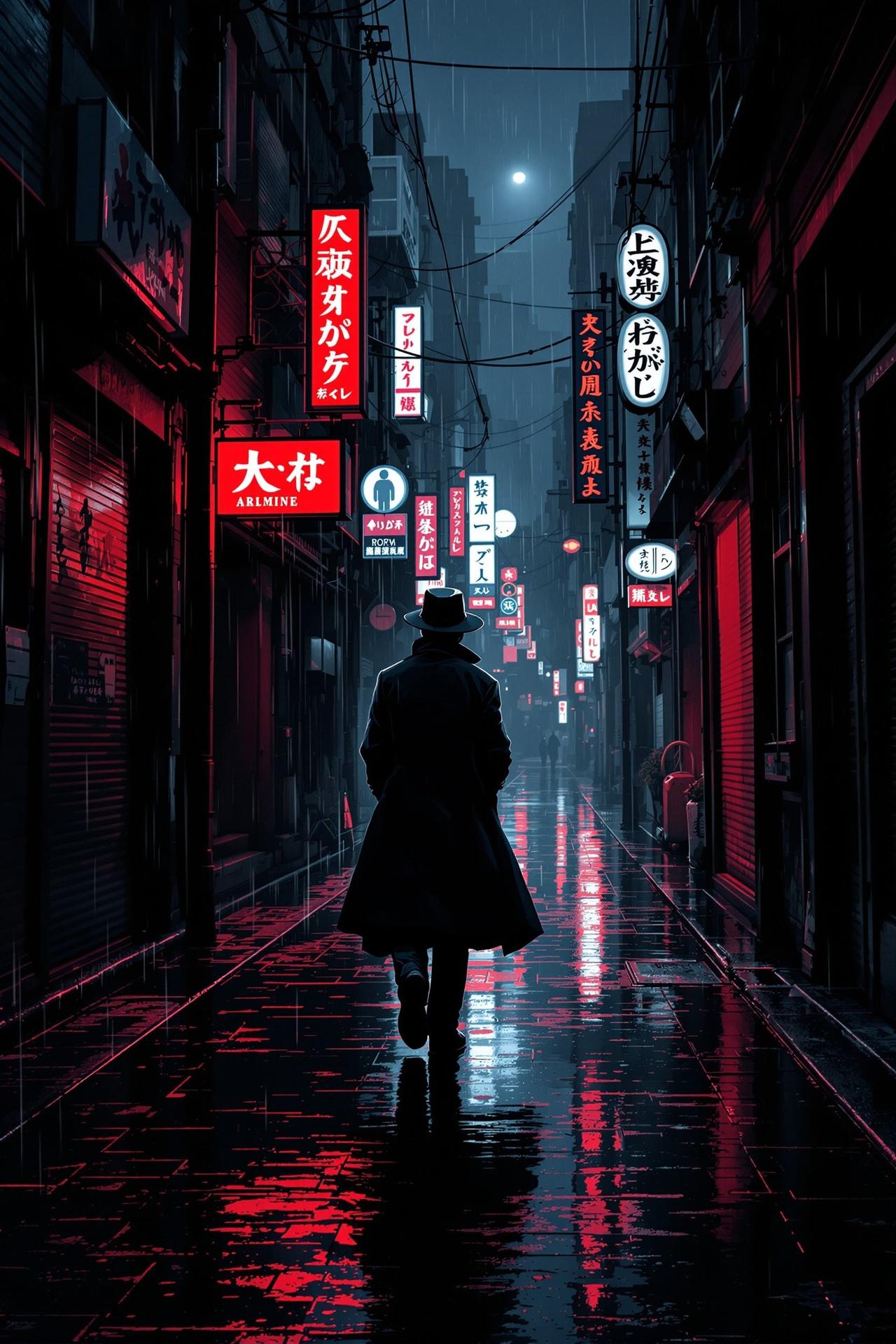 暗夜追踪 - 悬疑推理 | 9.1分 打驴动漫悬疑动画《暗夜追踪》- 在霓虹闪烁的罪恶都市,一位退役刑警用最原始的方式追踪真相。每一起案件都是一面照妖镜。